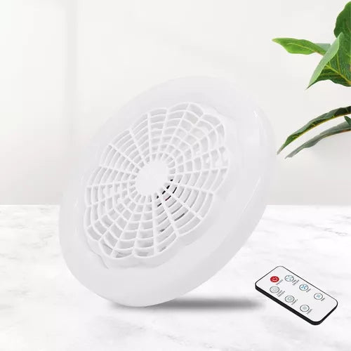 Ventilator De Tavan Cu Lampa De Iluminare 30W fasung normal E27 Cu telecomanda,verde,portocaliu sau alb