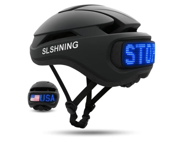 Casca Smart pentru Bicicleta cu Afisaj LED – Semnalizare Inteligenta, Telecomanda, si Aplicatie Mobila