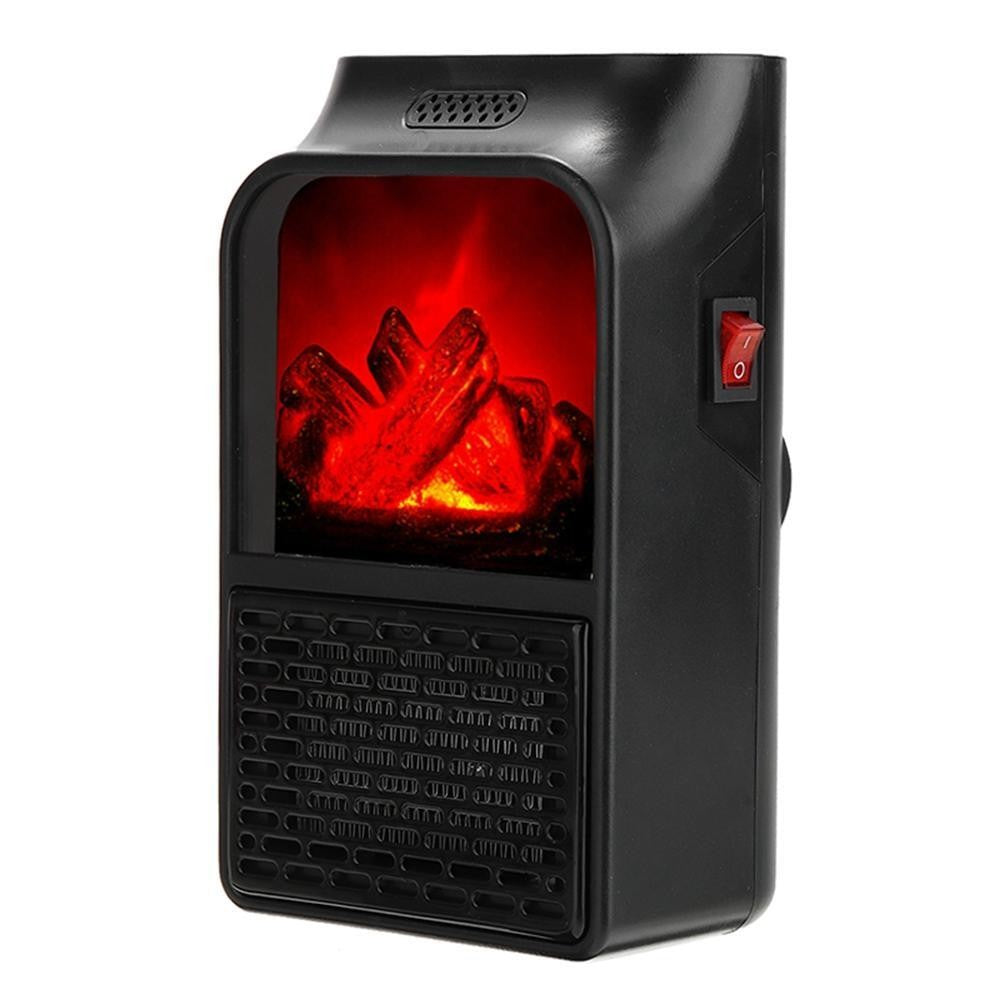 mini Aeroterma tip semineu electrica de priza 900W cu telecomanda