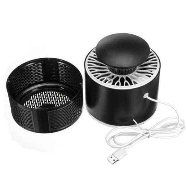 Aparat/lampa anti insecte, tantari, muste cu lumina UV si ventilator colector 5W