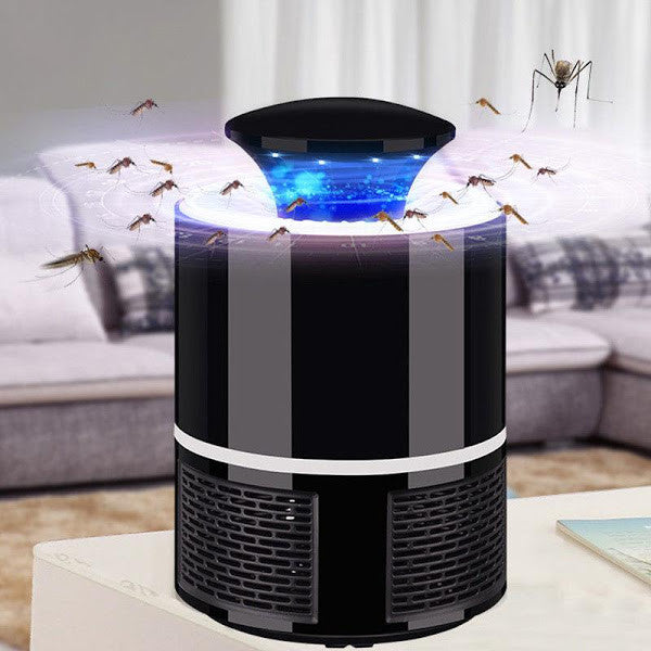 Aparat/lampa anti insecte, tantari, muste cu lumina UV si ventilator colector 5W