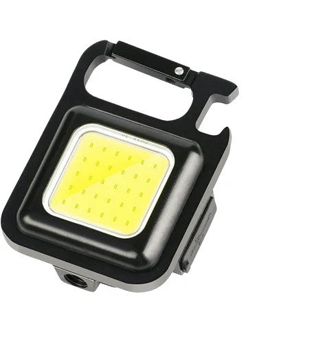 1+1Gratuit 2xMini lanterna puternica led tip breloc, waterproof, prindere magnetica