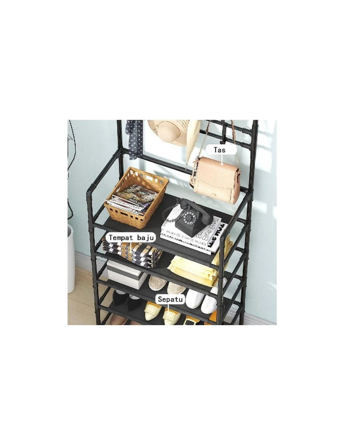 CUIER Organizator Multifunctional Umeras, Raft, Organizator pentru haine, Pantofi