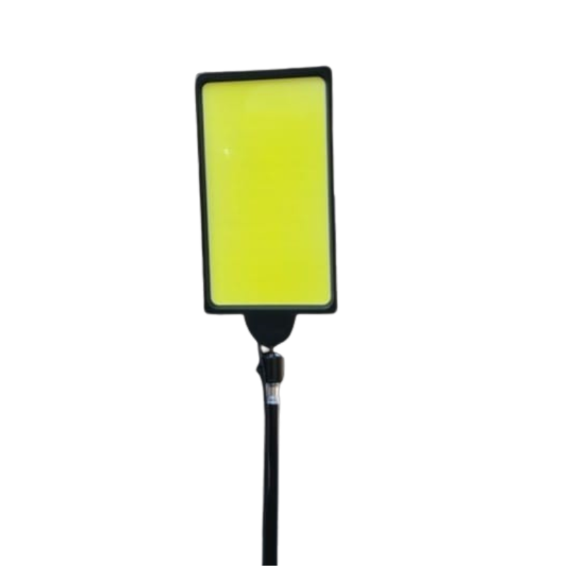 Trepied cu proiector LED cob 100w exterior Inaltime maxima 2,3m Alimentare 12v Ideal pt pescuit,camping,casa Cablu 3m lungime cu intrerupator Raza iluminare 30m