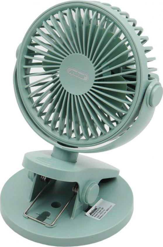 Andowl Q-T74 Ventilator USB Reîncărcabil Verde