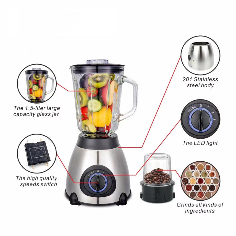 Blender, tip Andowl 1000W 2in1 3 viteze Q-FR60