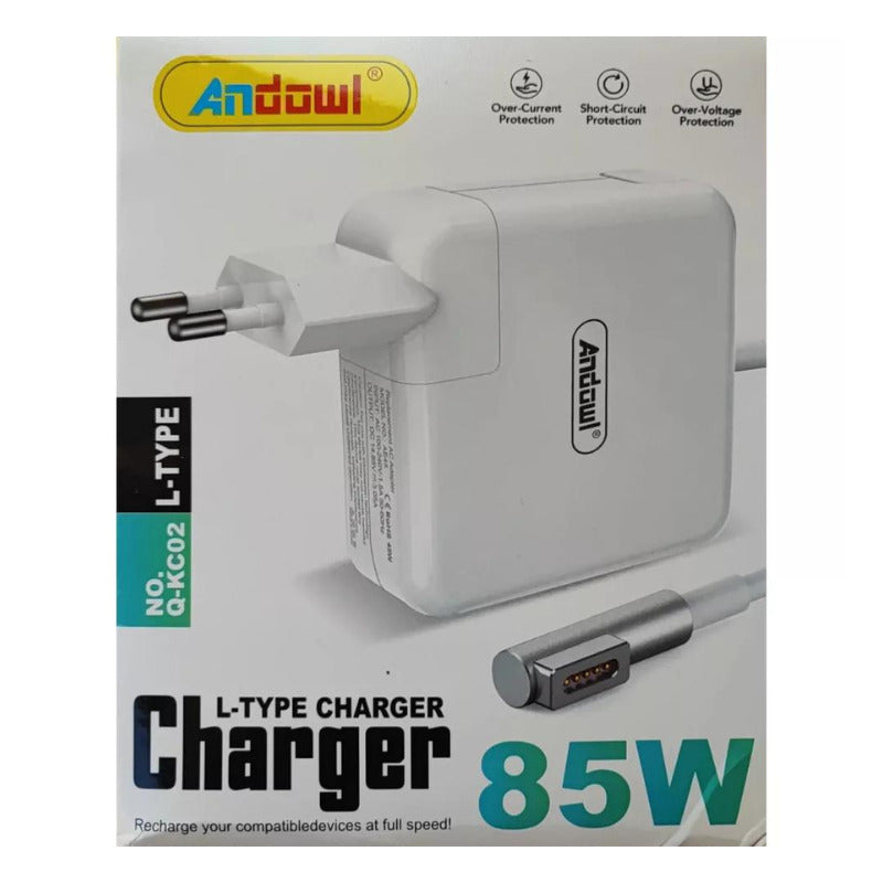 Incarcator 85W cu conector magnetic in L (Magsafe 1) pentru Macbook Pro/Air, ANDOWL Q-KC02