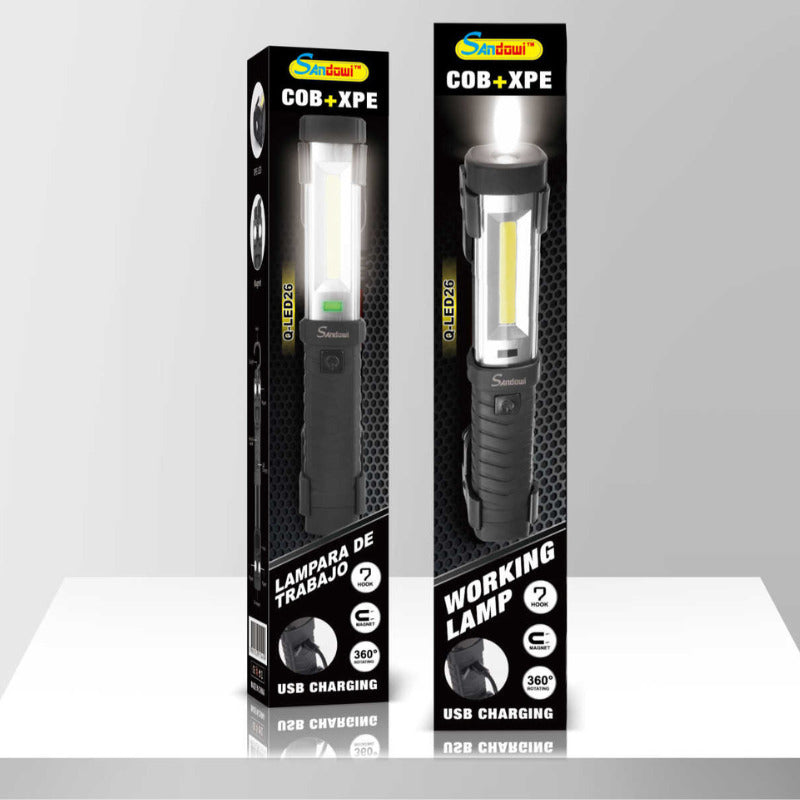Lampa de lucru magnetica multifunctionala cu magnet Sandowi Q-LED26