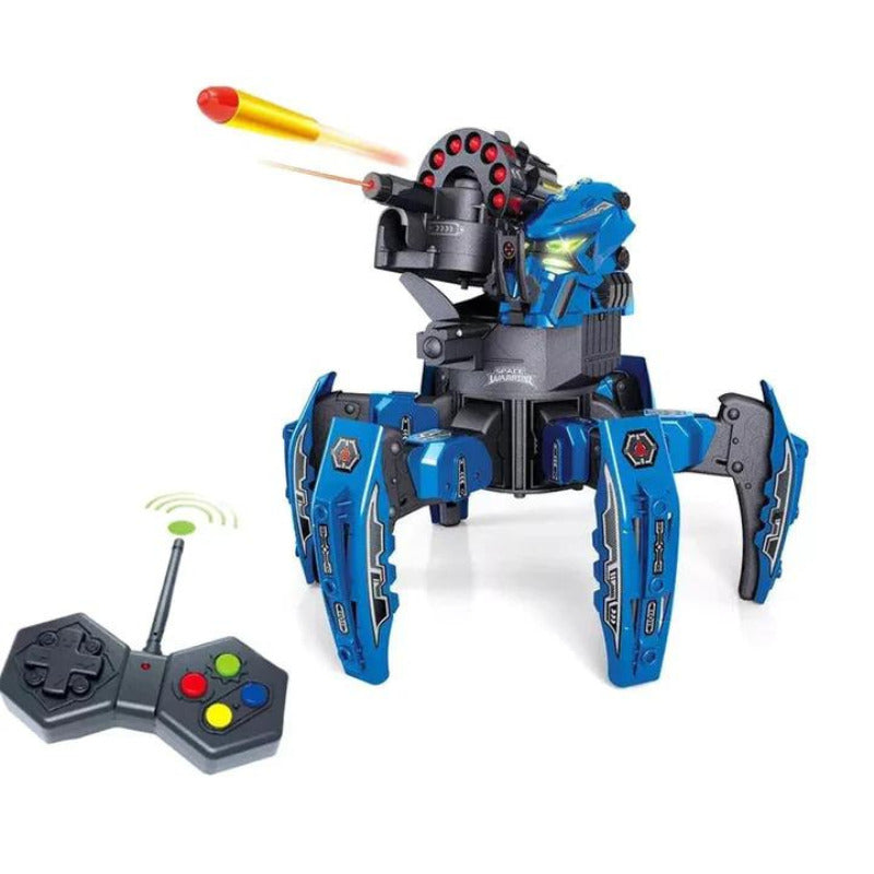 Robot de Jucarie Andowl Q9006 Telecomanda 2,4 Ghz Lansator de Proiectile