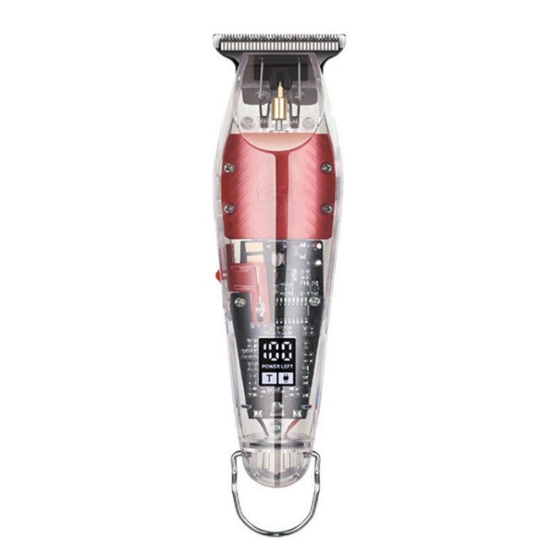 Aparat de tuns AO50011 5W lame inox accesorii incluse DESIGN TRANSPARENT