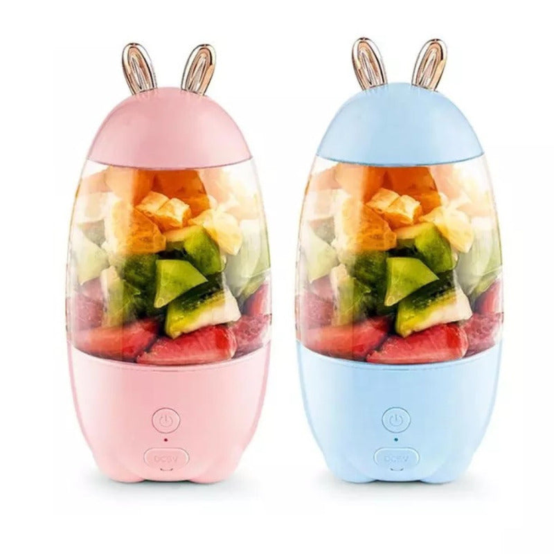 Blender electric cu ACUMULATOR, portabil 330 ml USB 5V Q-JU21 2 modele