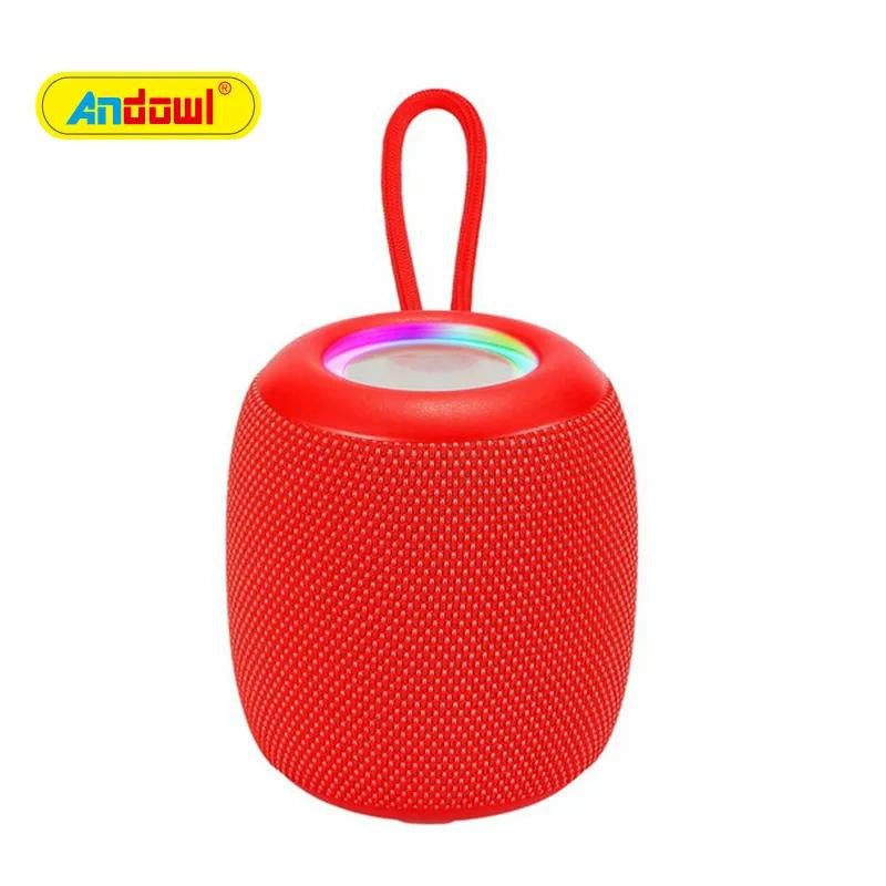 Q-YX309 MINI BOXA PORTABILA 5W LED RGB DISPONIBIL IN DOUA CULORI ROSU SI NEGRU