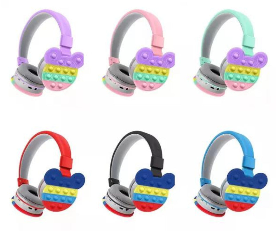 Casti Audio cu Pop It Now, Wireless, Bluetooth, cu Microfon Incorporat