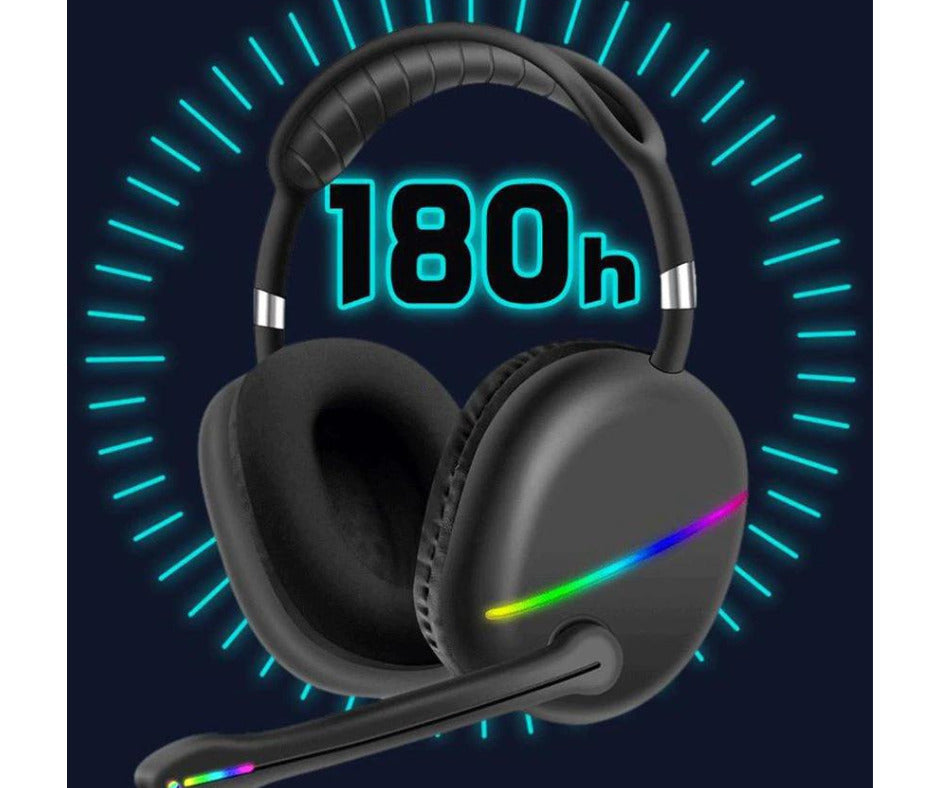 Casti Gaming Wireless, Fara Fir, Stereo, Lumini RGB, Tehnologie Sunet 6d