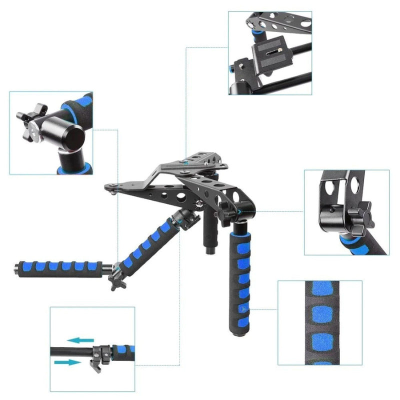 Stabilizator portabil pentru camera video/foto, WD81