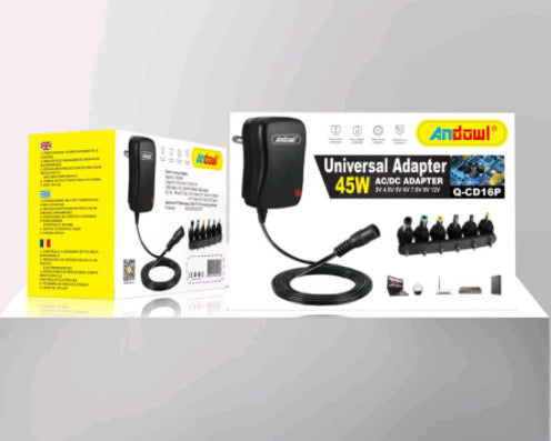 Adaptor universal cu 6 mufe andowl 45w