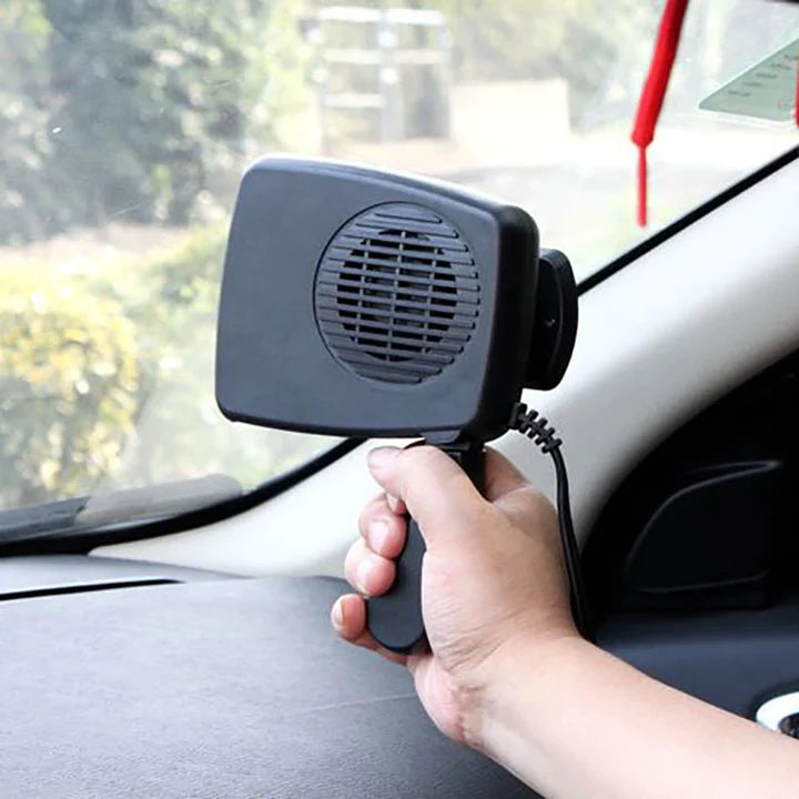 Aeroterma auto 200W cu aer cald sau rece, potrivita pentru orice anotimp