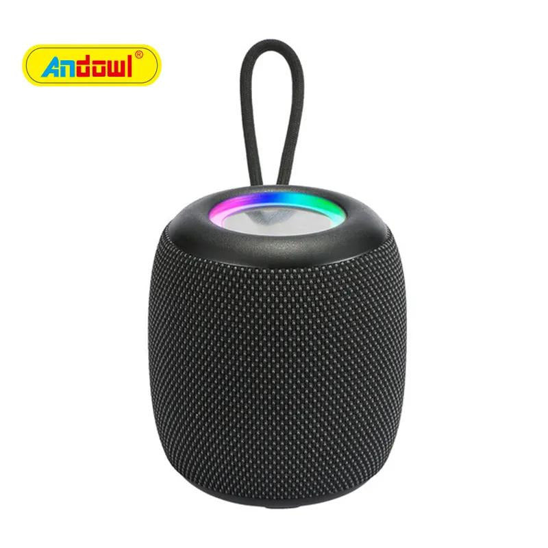 Q-YX309 MINI BOXA PORTABILA 5W LED RGB DISPONIBIL IN DOUA CULORI ROSU SI NEGRU
