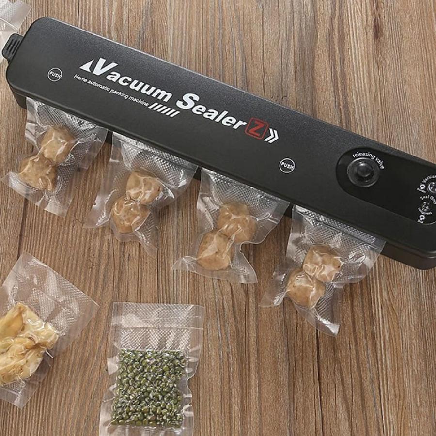 Aparat De Vidat Si Sigilat Vacuum Sealer, Tnagora®, Q-Z100, 220V, 90W, negru, 30cm negru