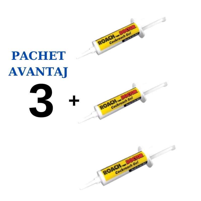 Set 3 X Insecticid Impotriva Gandacilor De Bucatarie, Foarte Puternic Si Eficient, seringa doazatoare
