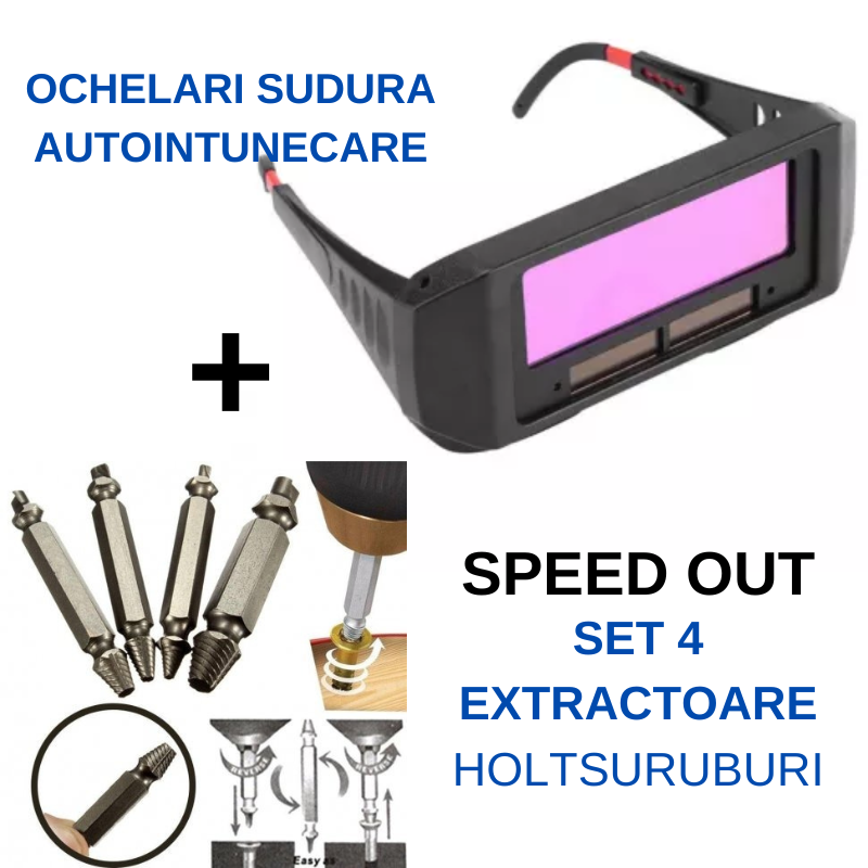 LIVRARE GRATUITA OCHELARI SUDURA AUTOINTUNECARE + CADOU
