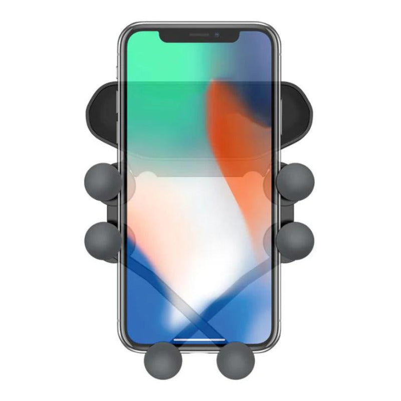 Suport auto telefon prindere in grila cu 6 puncte de fixare ZJ018