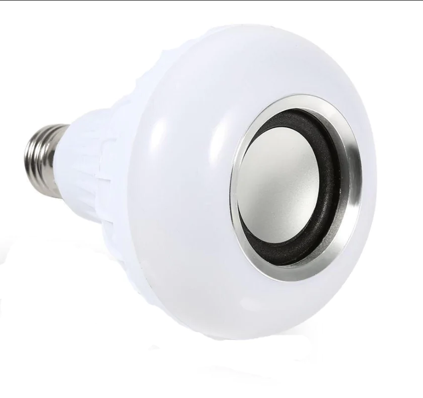 Bec led cu difuzor, Bluetooth si telecomanda