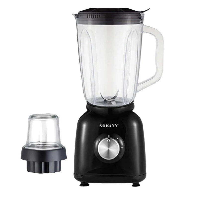 Blender 2 in 1 SONYMAX , 850 W, capacitate recipient 1.5L, 2 trepte viteza, Negru + Mixer de mana cu 7 viteze, inox, 450W, Iman MM-6829