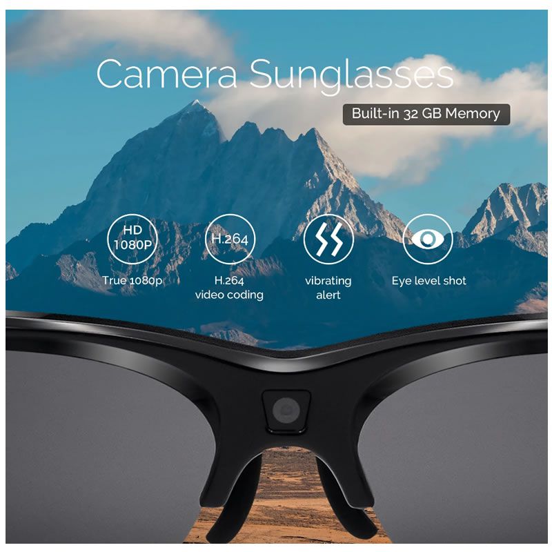 Ochelari de soare sport HD 1080p cu cameră Q-SC5000