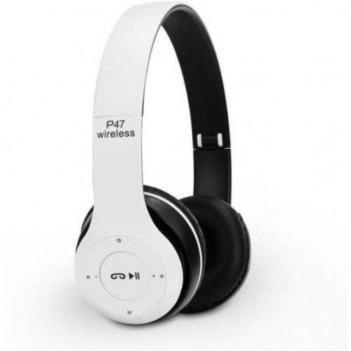 Casti P47 Wireless Bluetooth cu microfon si radio