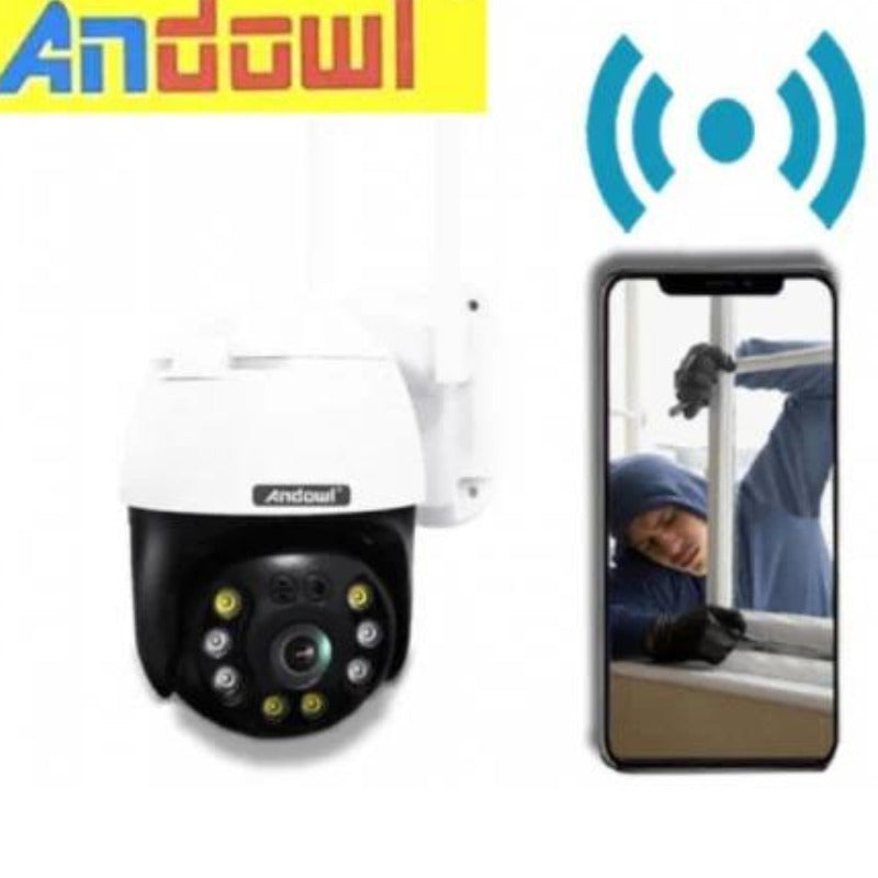 Cameră de supraveghere WiFi IP inteligentă ROBOTICA de exterior rezistentă la apă Q –S4 ANDOWL