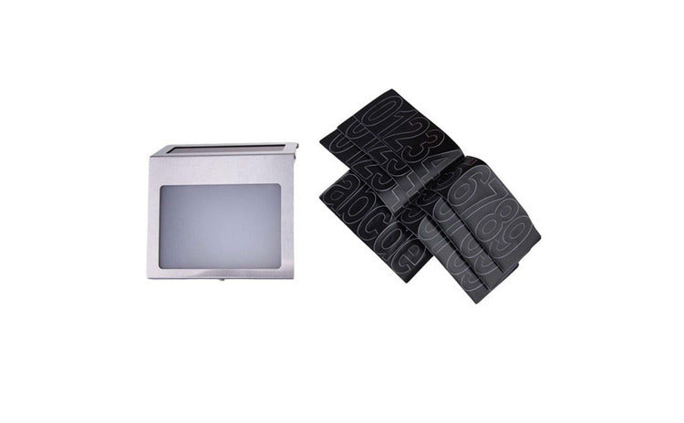 LIVRARE GRATUITA Numar De Casa Cu Iluminare Led Si Panou Solar + 2buc Lampa solara cu senzor de miscare, 100 LED