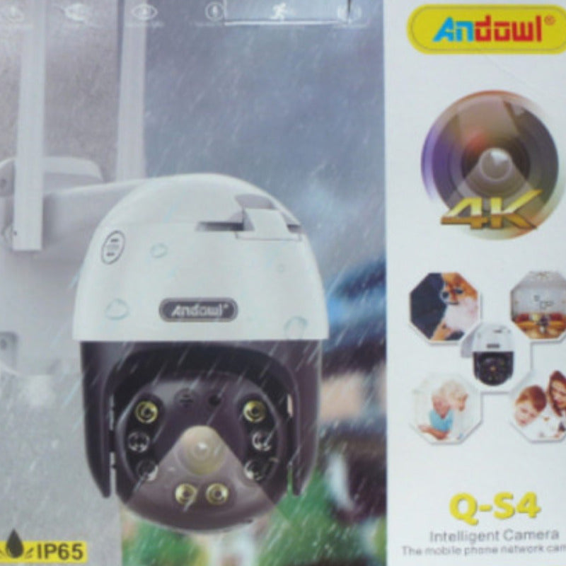 Cameră de supraveghere WiFi IP inteligentă ROBOTICA de exterior rezistentă la apă Q –S4 ANDOWL