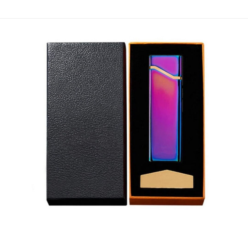 Bricheta Electrica, Metalica, Ultra Subtire, Antivant, Reincarcabila USB RD-G017