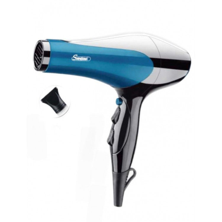 Uscator de par profesional F662, 2 modele, 2200W feon roz sau albastru