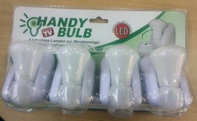 LIVRARE GRATUITA Set 4 Becuri cu LED-uri Economice, Fara Cablu, Handy Bulb