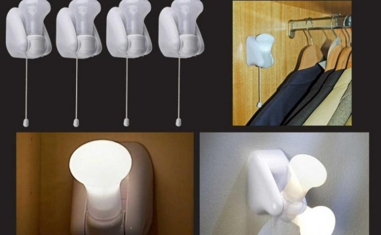 LIVRARE GRATUITA Set 4 Becuri cu LED-uri Economice, Fara Cablu, Handy Bulb