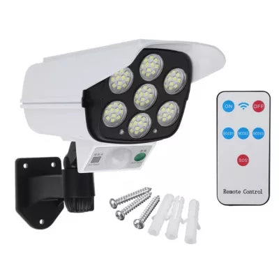 Lampa Solara tip Camera 77LED SMD Senzor de miscare,crepuscular + Telecomanda