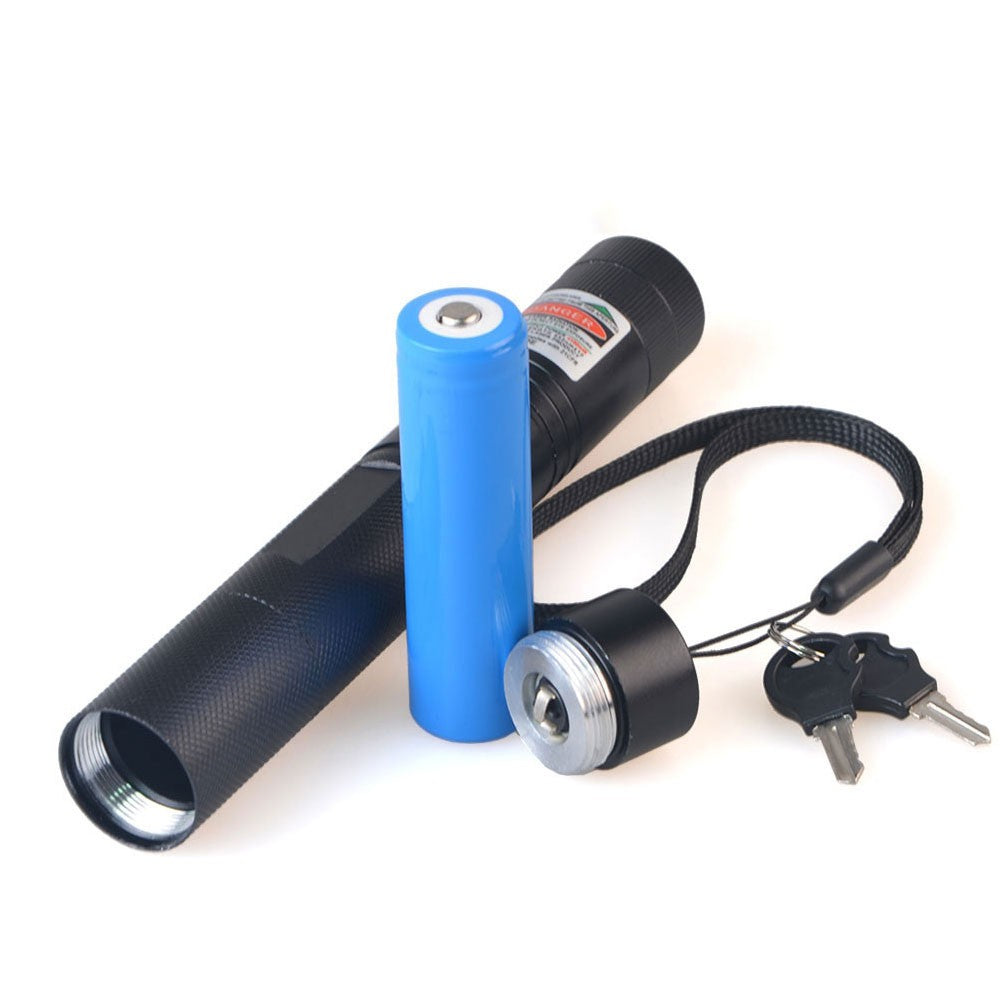 Laser cu unda verde puternic, portabil, tip stilou, acumulator,reincarcabil