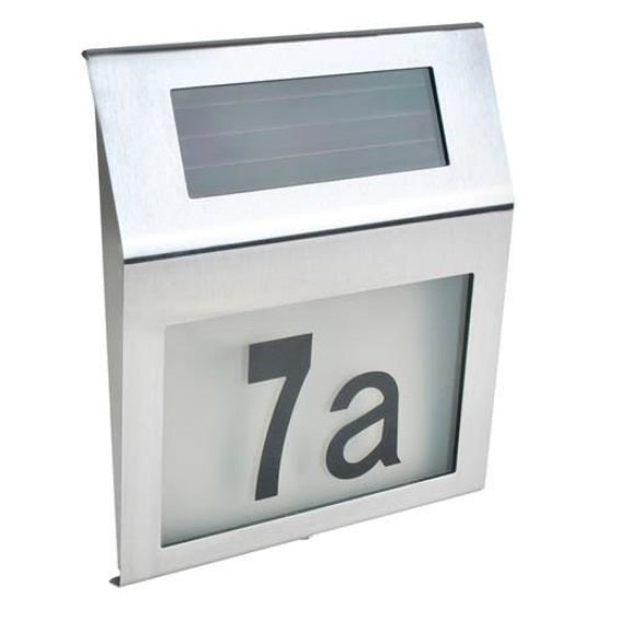 LIVRARE GRATUITA Numar De Casa Cu Iluminare Led Si Panou Solar + 2buc Lampa solara cu senzor de miscare, 100 LED
