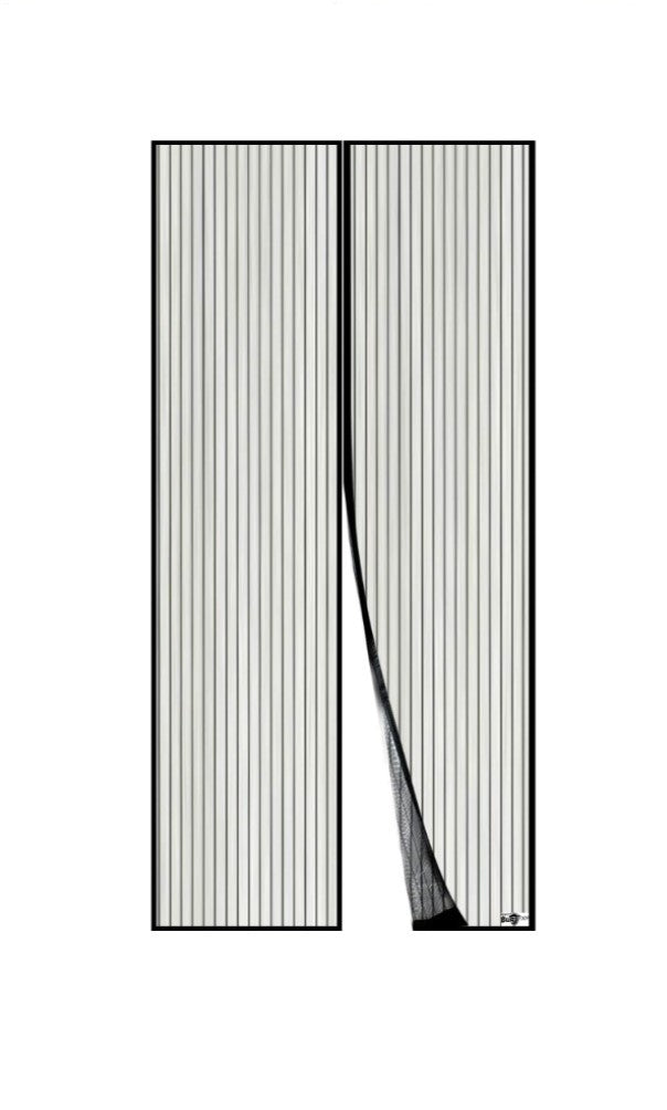 1+1Gratuit Perdea Cu Magneti Anti Insecte Magic Mesh, Culoare Negru