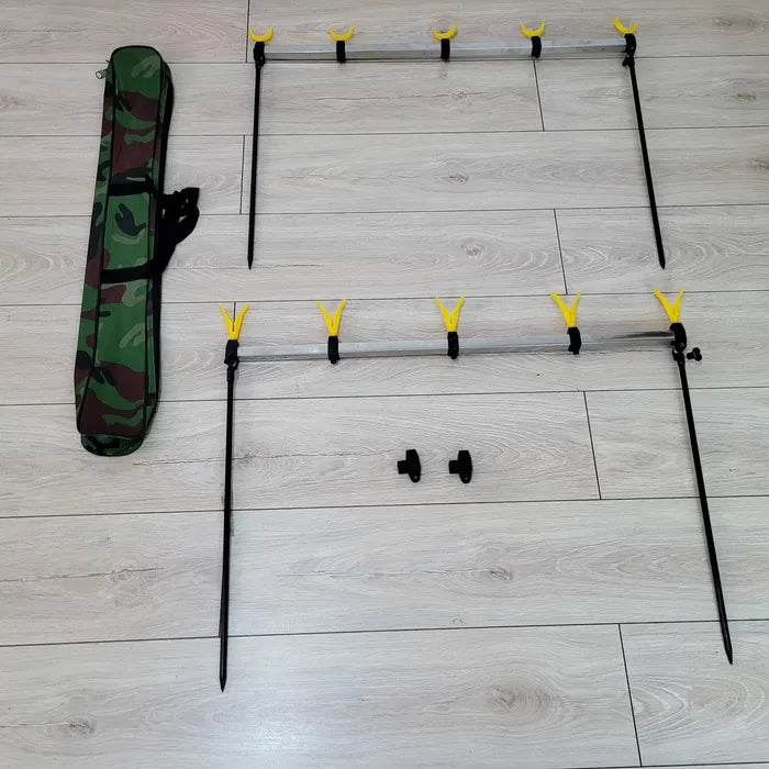 Rod pod picheti fata/spate cu suporti U/V reglabili intre ei compatibil cu avertizori/senzori