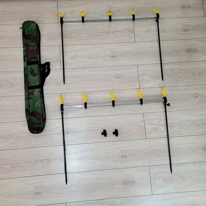 Rod pod picheti fata/spate cu suporti U/V reglabili intre ei compatibil cu avertizori/senzori