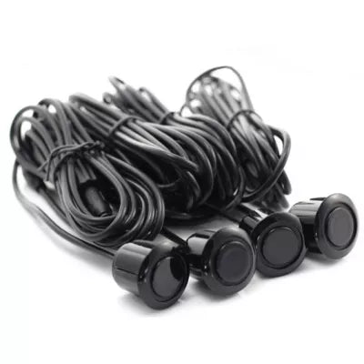 Set 4 Senzori Parcare NEGRI cu afisaj LED cu freza inclusa
