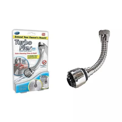 Set 2 Racorduri flexibile, universale robinet, Turbo Flex360