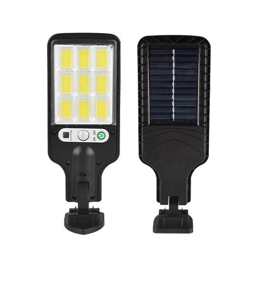 Set 4 Lampa Solara 100W 160 LED-uri COB, Telecomanda , Senzor de Miscare