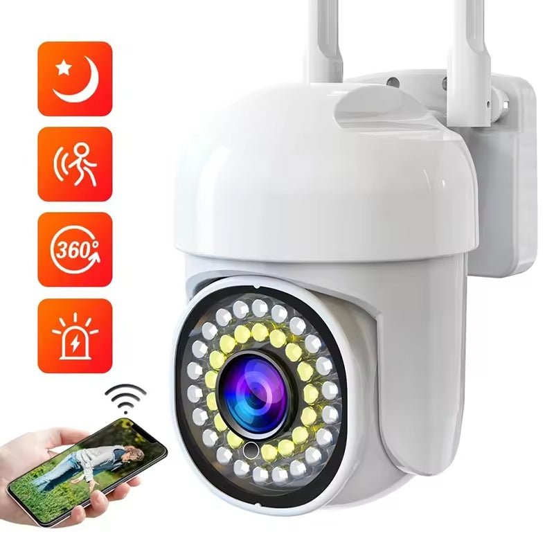 Camera supraveghere exterior IP 2MP WiFi IP  Camera full Led,slot card microSD 2 antene