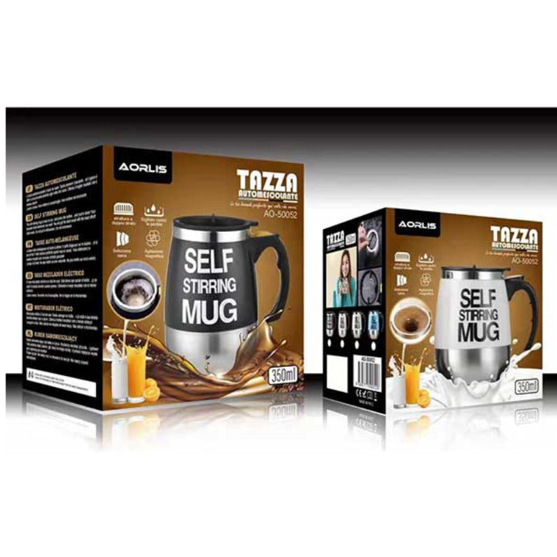 SELF STIRRING MUG Cana de amestecare Aorlis ideala pentru amestecarea automata a bauturii