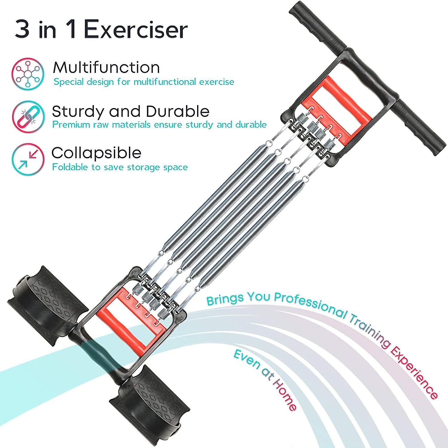 aparat extensor fitnes 5-Spring Chest Pull No K1016