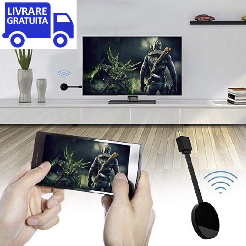 LIVRARE GRATUITA Convertor Streaming Media Player HDMI wifi, Andoid, IOS, Windows